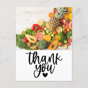 Cartão Postal Legume vegetal Apreciação vegetariana