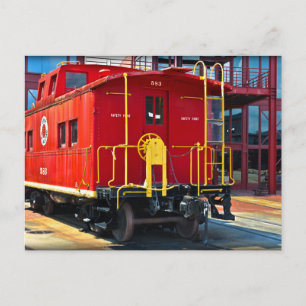 Cartão Postal Lehigh/NE Caboose 583