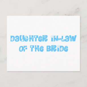 Cartão Postal Lei da Filha da Noiva