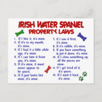 Lei IRISH WATER SPANIEL relativa à propriedade 2