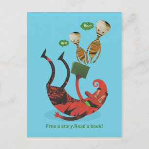 Cartão Postal Leia mais livros