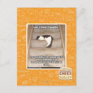 Cartão Postal Leis da Probabilidade de KITH