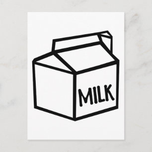 Cartão Postal Leite