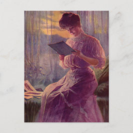 Cartão Postal Leitura à Luz