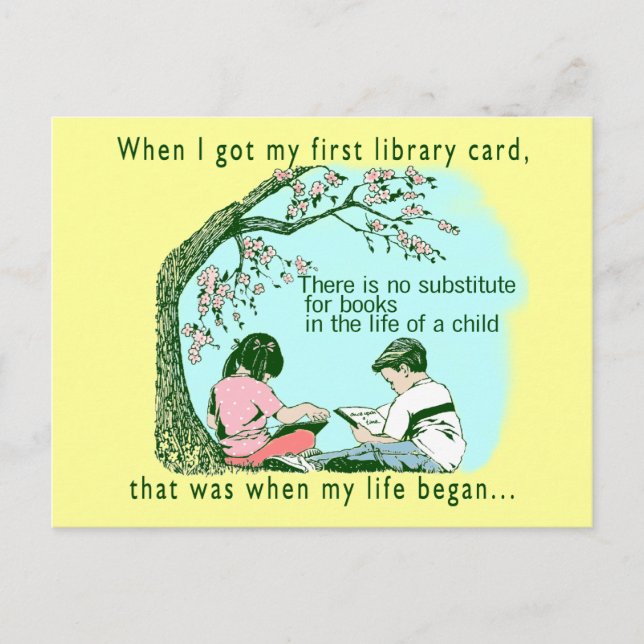 Cartão Postal Leitura antecipada (Frente)