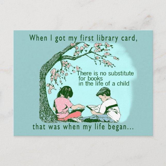 Cartão Postal Leitura antecipada (Frente)