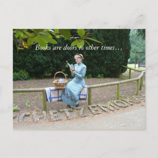 Cartão Postal Leitura de senhora vitoriana