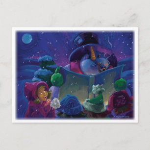 Cartão Postal Leitura de Tempo Inteiro