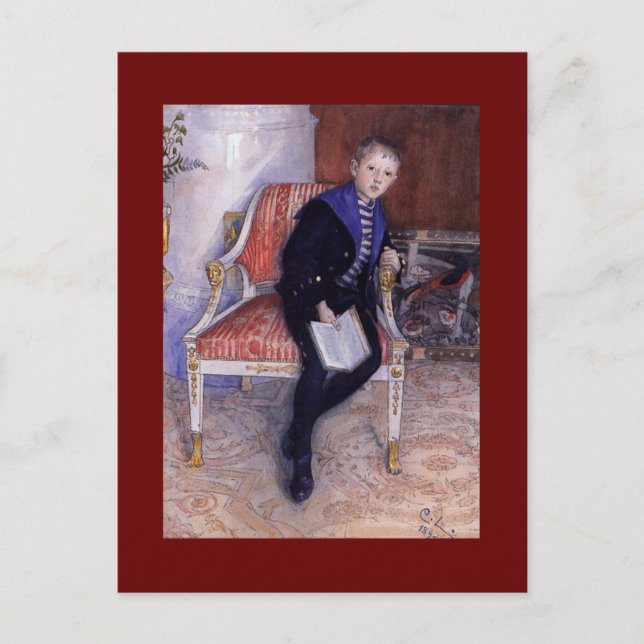 Cartão Postal Leitura em Vult 1894 (Frente)