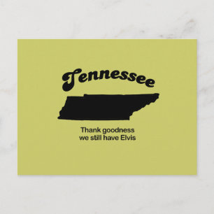 Cartão Postal Lema do Tennessee - Graças a Deus