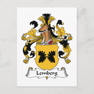 Cartão Postal Lemberg Family Crest