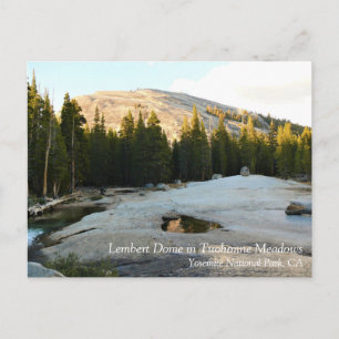 Cartão Postal Lembert Dome em Tuolumne Meadows, Yosemite, CA Pos