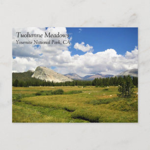 Cartão Postal Lembert Dome em Tuolumne Meadows, Yosemite, CA Pos
