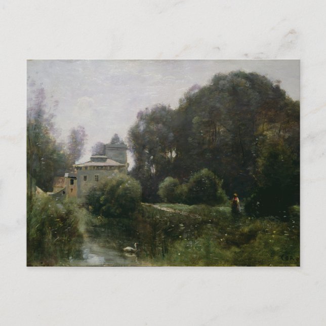 Cartão Postal Lembrança da Villa Borghese, 1855 (Frente)