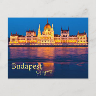 Cartão Postal Lembrança de Budapeste Hungria