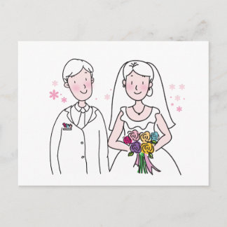Cartão Postal Lembranças de Casamento, Presentes, Brindes para C