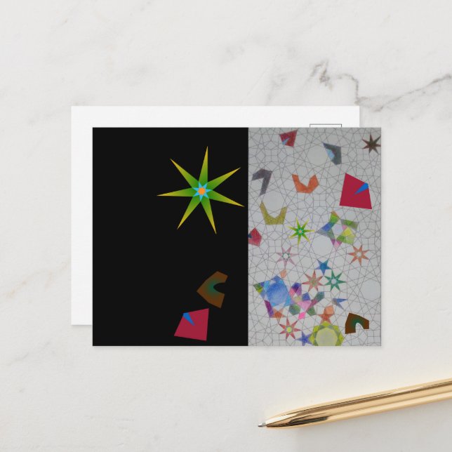 Cartão Postal Lembrando o sensor (Frente/Verso In Situ)