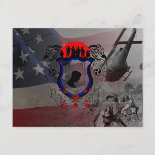 Cartão Postal Lembre-se dos heróis caídos do Viet-Nam