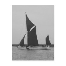 Lembrete de Barcaça de Vela