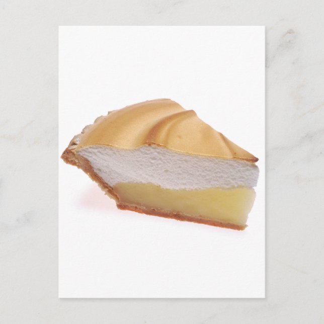 Cartão Postal Lemon Meringue Pie (Frente)