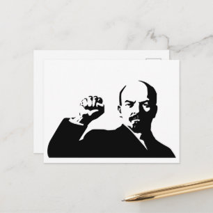 Cartão Postal Lenin, URSS, CCCP, União Soviética, Comunismo