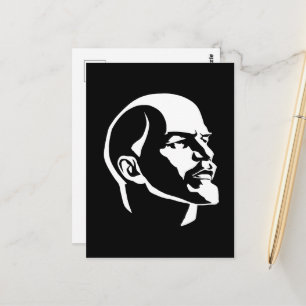 Cartão Postal Lenin, URSS, CCCP, União Soviética, Comunismo