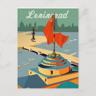 Cartão Postal Leningrado