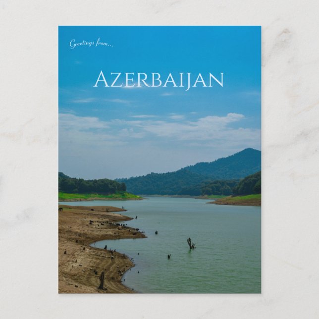 Cartão Postal Lenkeran Azerbaijão (Frente)