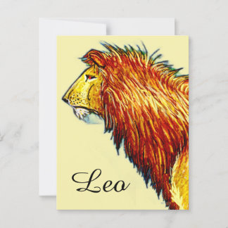 Cartão Postal Leo