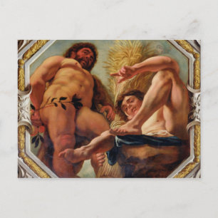 Cartão Postal Leo, dos Sinais do Zodíaco