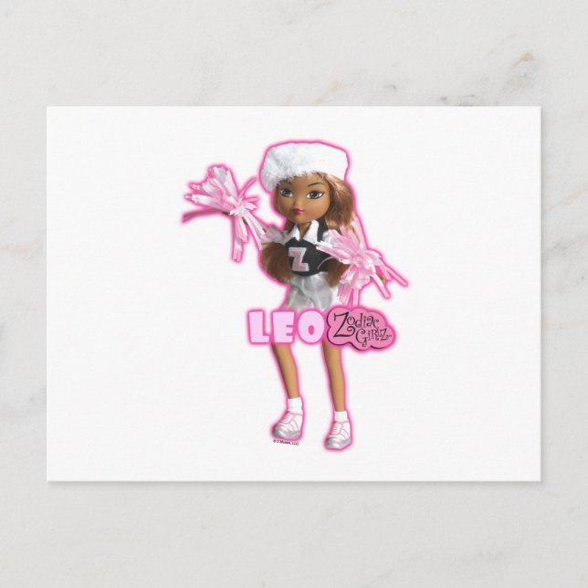 Cartão Postal Leo Postcard (Frente)