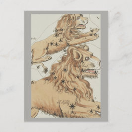 Cartão Postal Leo Zodiac Sinal
