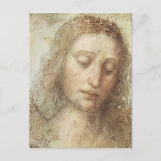 Cartão Postal Leonardo Da Vinci - O Cristo