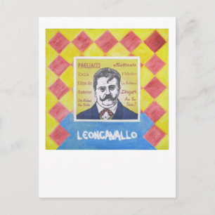 Cartão Postal Leoncavallo