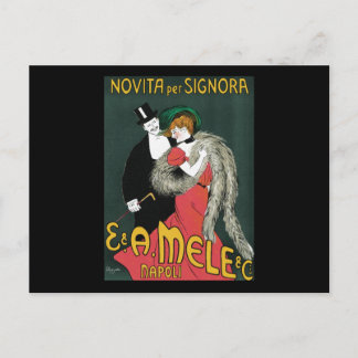 Cartão Postal Leonetto Cappiello Novita Per Signora