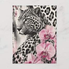 Cartão Postal LeoOrchid Love