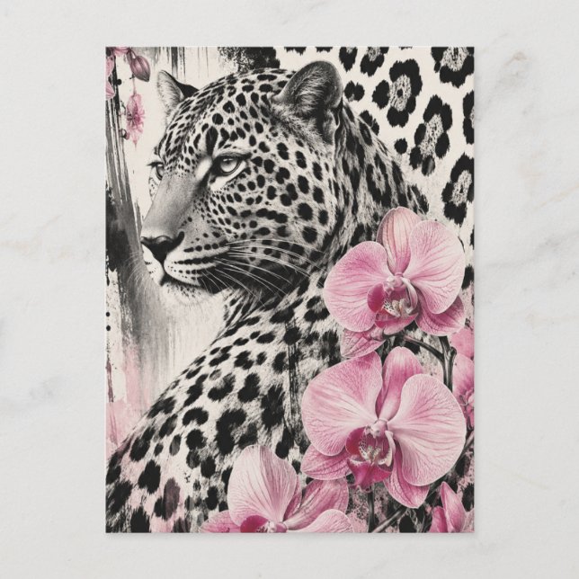 Cartão Postal LeoOrchid Love (Frente)