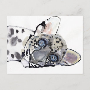 Cartão Postal Leopardo árabe 2008 3