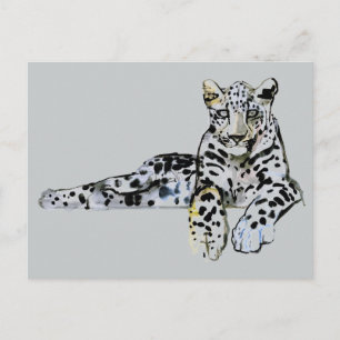 Cartão Postal Leopardo Árabe 2008 7