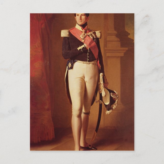 Cartão Postal Leopold I c.1846 (Frente)