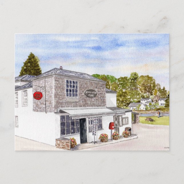 Cartão postal 'Lerryn River Store' (Frente)