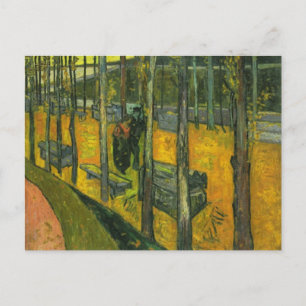 Cartão Postal Les Alyscamps, Vincent Van Gogh