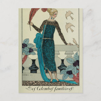 Cartão Postal Les Colombes Familieres