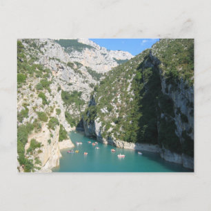Cartão Postal Les gorges du Verdon -