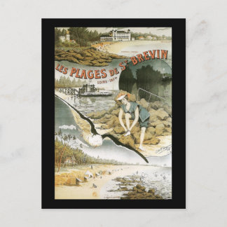 Cartão Postal les plages de santo curto