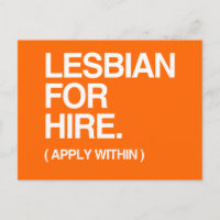 LÉSBICA PARA CONTRATAÇÃO