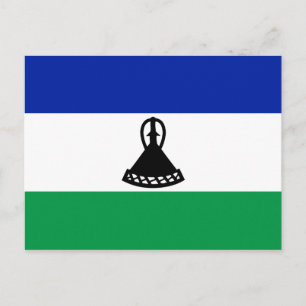Cartão postal Lesoto Flag