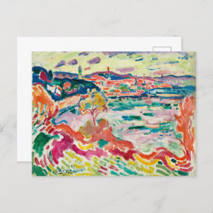 Cartão Postal L'Estaque Georges Braque