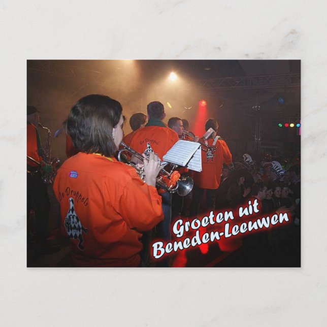 Cartão postal - Lestemuntjesbal (Frente)