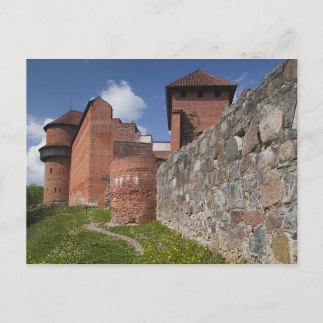 Cartão Postal Letónia, Nordeste da Letónia, Região de Vidzeme, 2 (Frente)